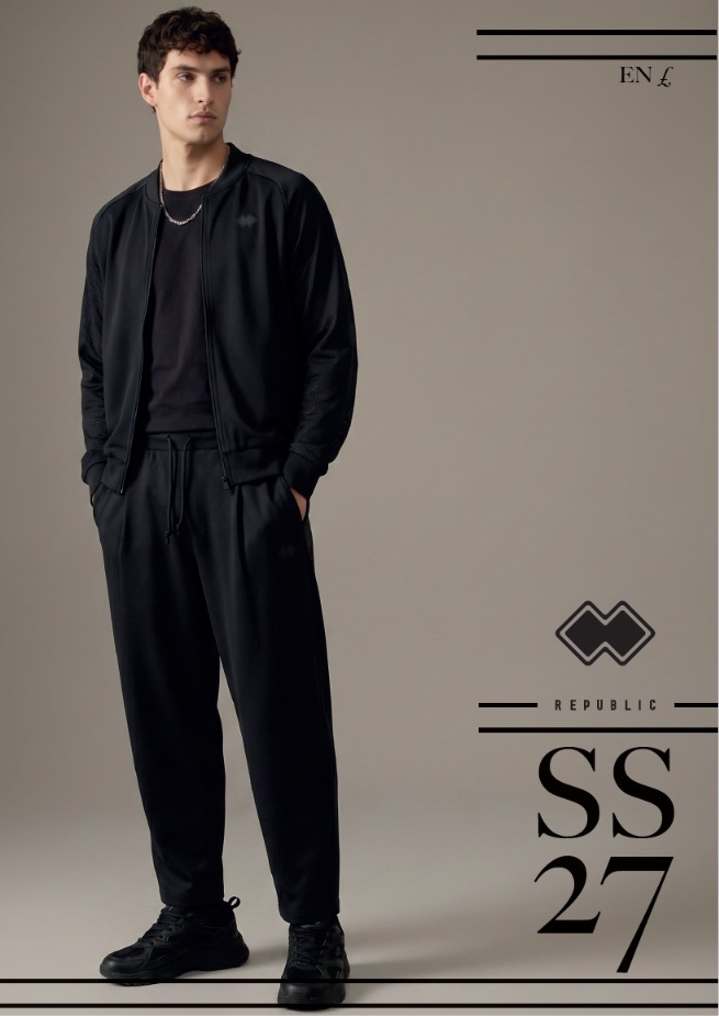 Erreà Republic SS27 lookbook cover look